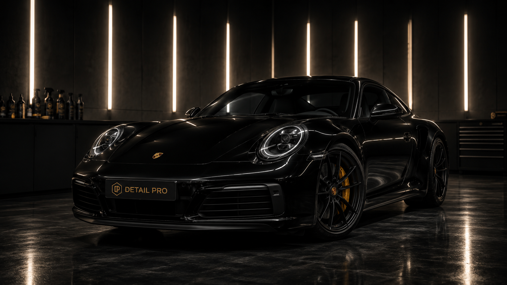 Porsche в студии DETAIL PRO